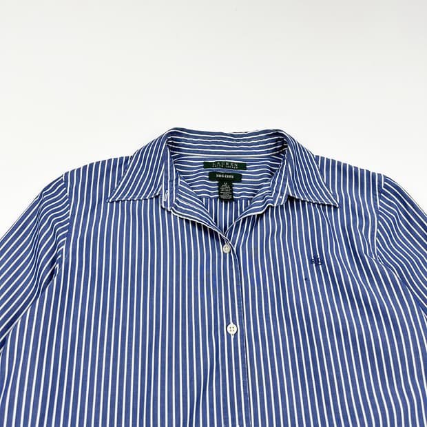 폴로 랄프로렌 RL 스트라이프 7부 셔츠 (M 여성추천)