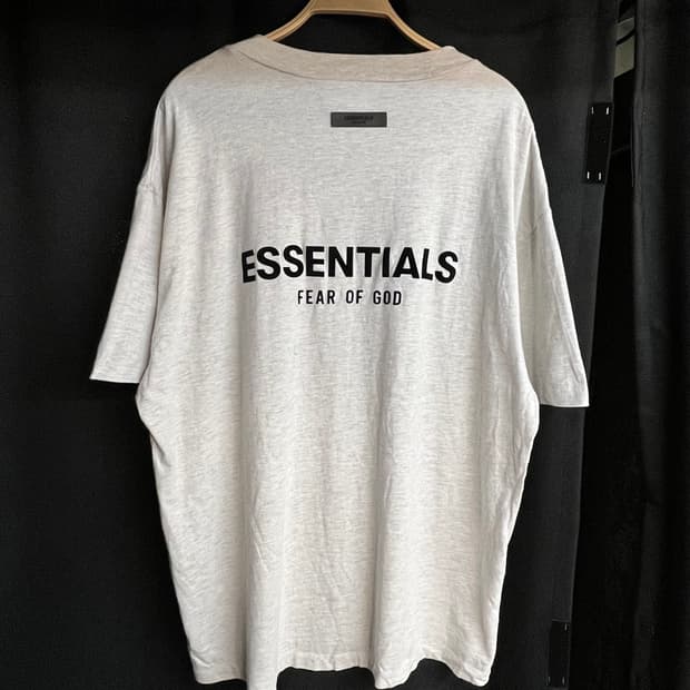 피어오브갓 에센셜 반팔티 그레이 XL #csz607