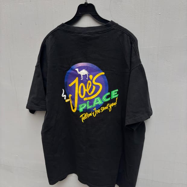 90s 카멜 camel joe's place 티셔츠