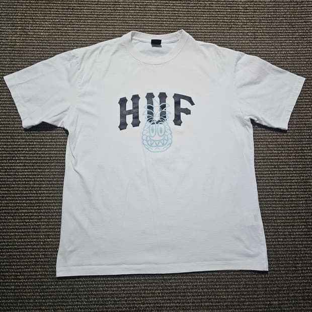 허프 레디 피나클 반팔 티셔츠 화이트 XL