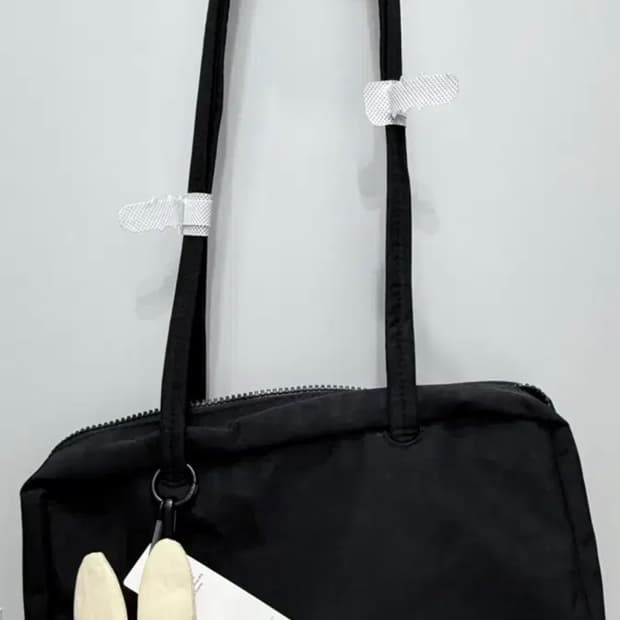 바쿠 보울러백 스몰 블랙 + 미피 백참 새상품