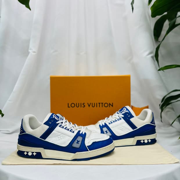 [정품] 루이비통 LV 트레이너 스니커즈 사이즈9.5