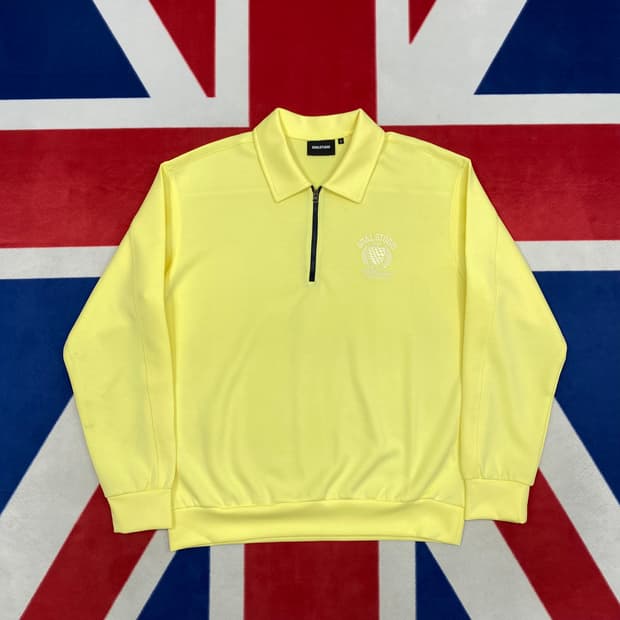 골스튜디오 반집업 맨투맨 L 