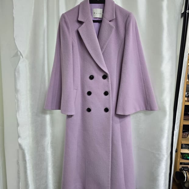 잇미샤 라벤더 롱코트 (1443)