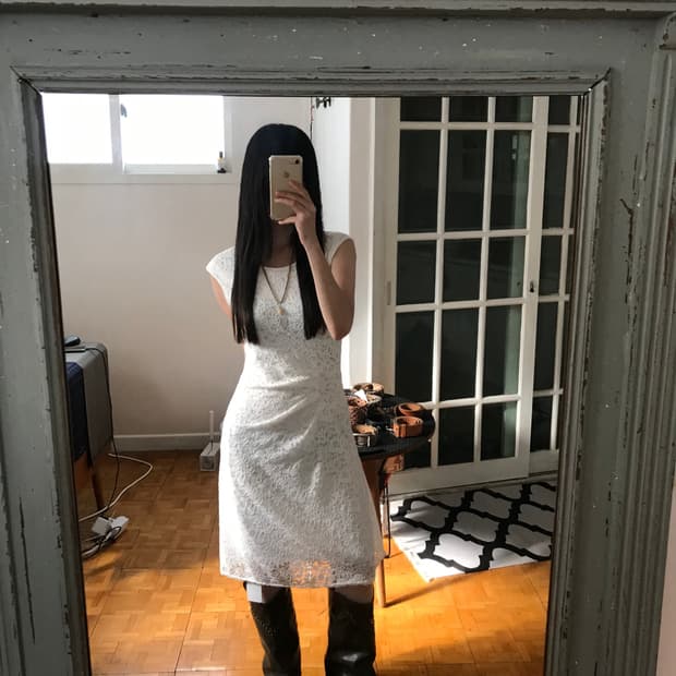 vintage lace one-piece