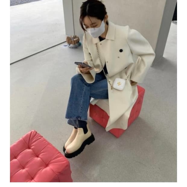 보테가베네타 러그로우 부츠 차정원신발
