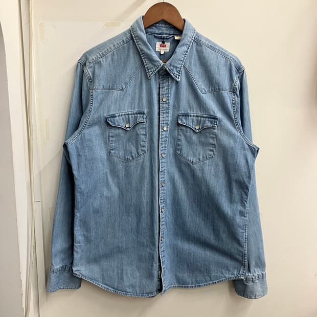N64 리바이스 웨스턴 데님 청셔츠
