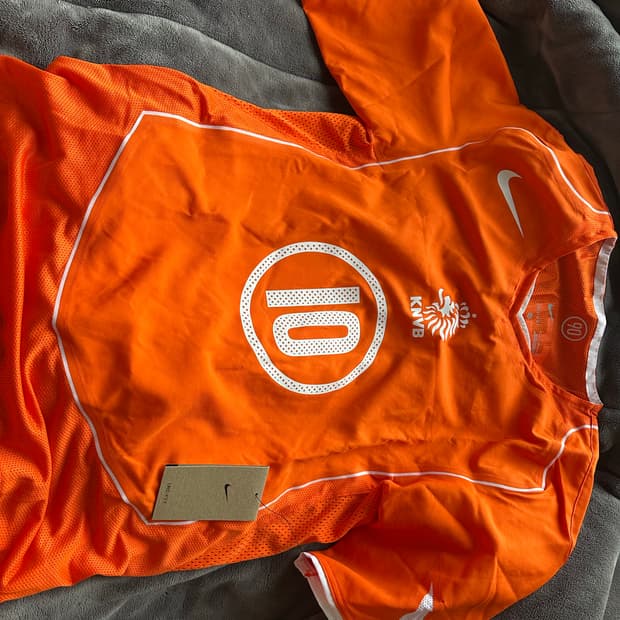 나이키 네덜란드 홈유니폼 반니스텔루이 마킹 새상품 M사이즈