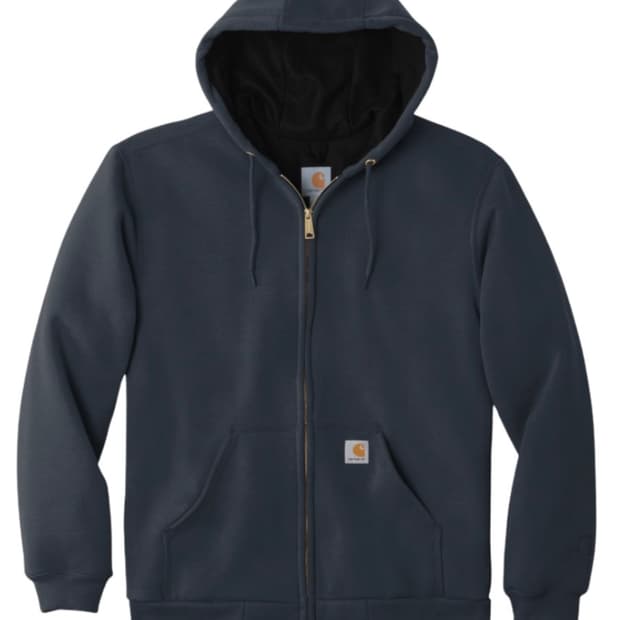 칼하트 후드집업 다크 네이비