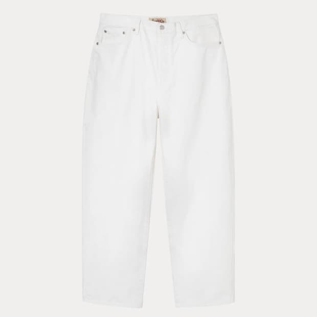 스투시 빅올 팬츠 오버다이드 BONE