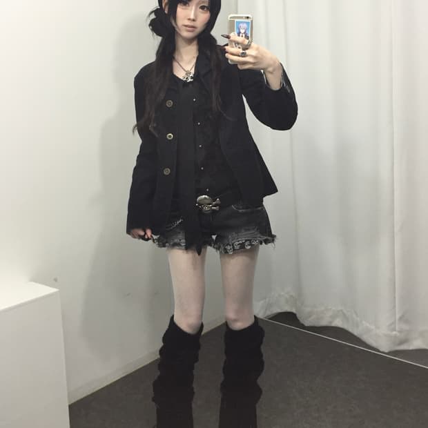 쿠로 펑크 코디 🕶️