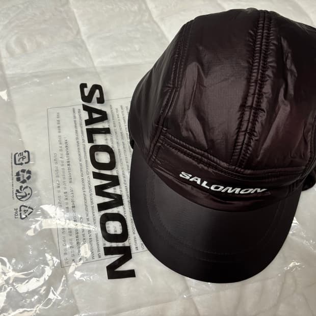 살로몬 써모 트래퍼 햇 초콜릿