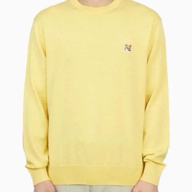 메종키츠네 니트