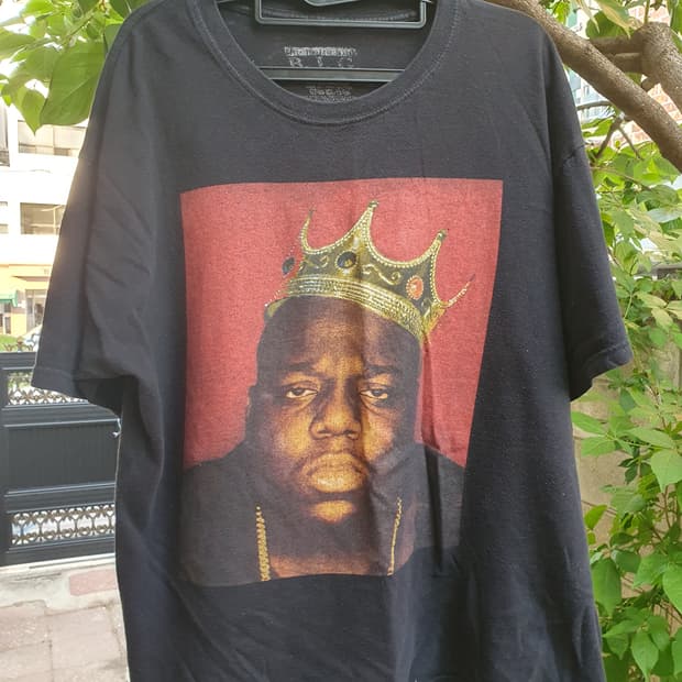 Vintage 노토리어스 B.I.G 빅 프린팅