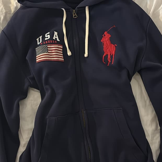 폴로 빅포니 후드집업