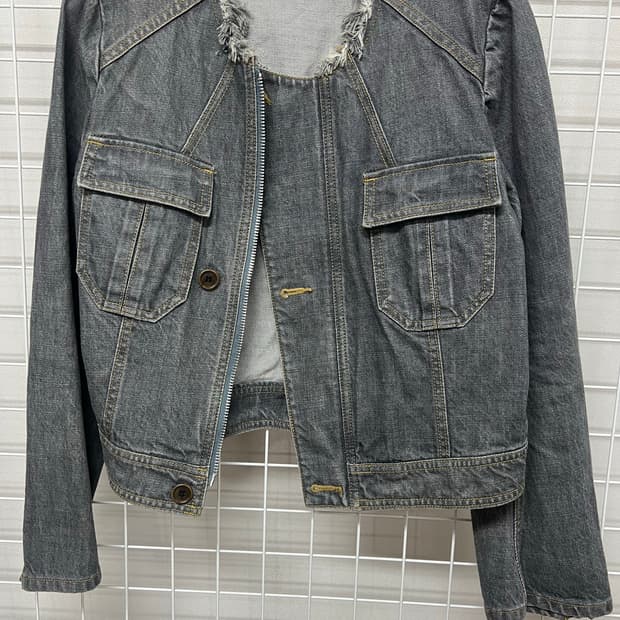 주카 데님자켓