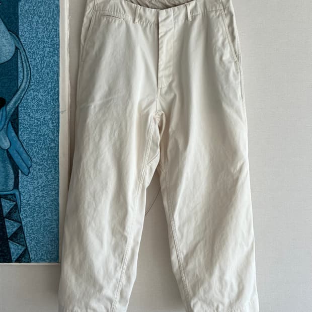 nanamica 나나미카 와이드 치노 팬츠 34