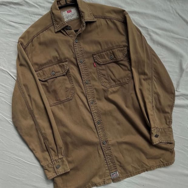 리바이스 코튼 셔츠