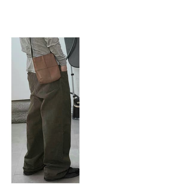 SUNSEA 18SS Bookstore leather bag