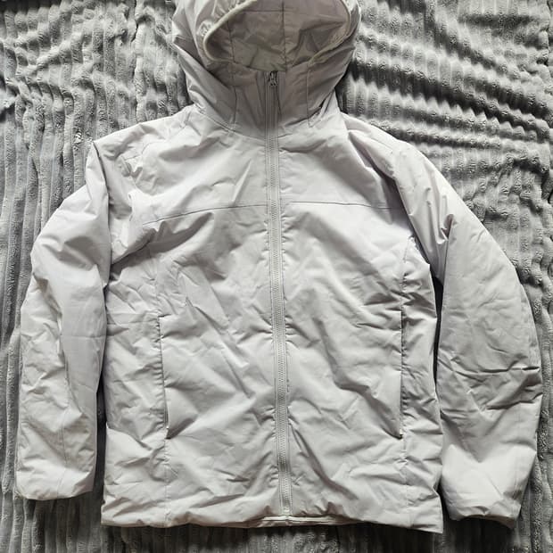 [M] 무신사 스탠다드 코어 클래식 패딩 자켓 라이트그레이 무탠다드 무톰