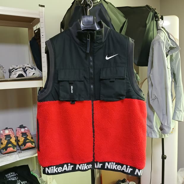nike 나이키 후리스 패딩 조끼 자켓 겨울