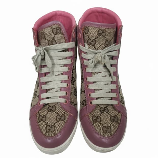 Gucci leather sneakers 구찌 하이탑 스니커즈
