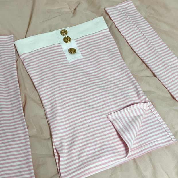 Babymetalclub 베이비메탈클럽 베이비 돌 워머 탑 핑크 히메갸루