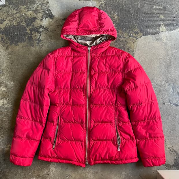 프라다 메인라벨 패딩 자켓 