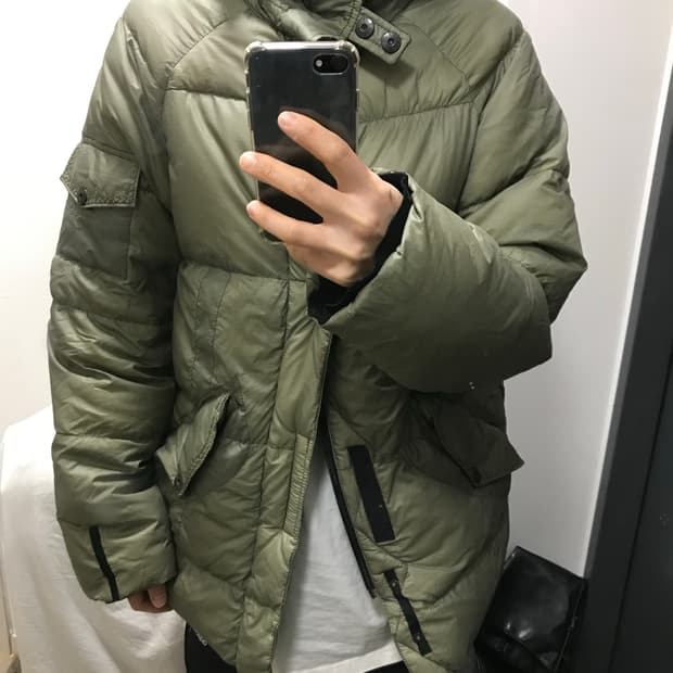 백넘버 구스다운패딩