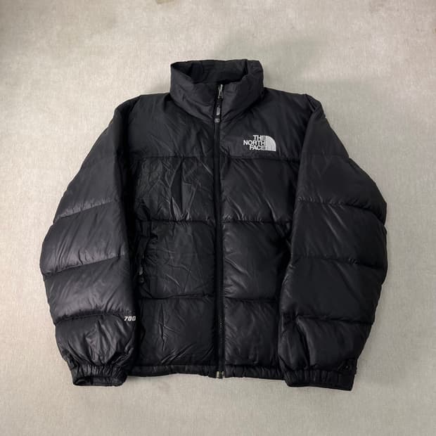 100 노스페이스 1996 700 눕시 블랙 패딩