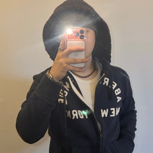 아베크롬비 y2k 빈티지 후드집업