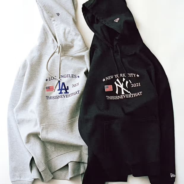 LA 다저스 뉴에라 디네댓 후드 그레이 (L)