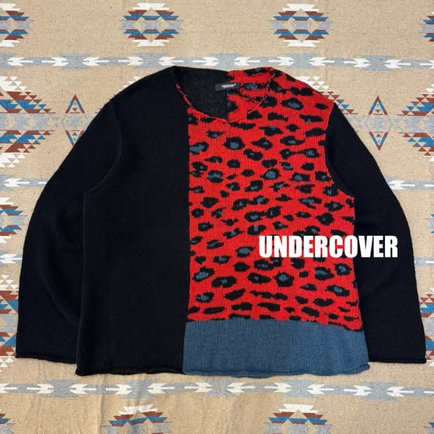 [2] 언더커버 인타르시아 울 니트 