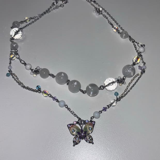 안나수이 레이어드 목걸이 초커 세트