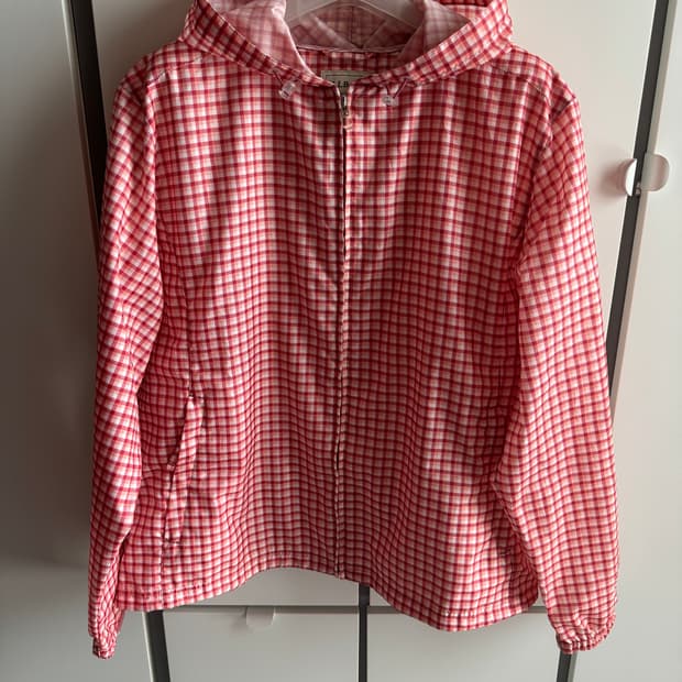 vintage ll bean plaid jacket