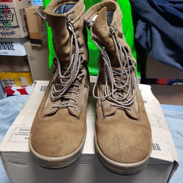 미군 베이츠 고어텍스 사계절용 사막화 전투화 군화 7W 판매