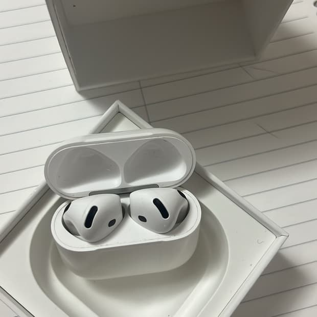 에어팟4세대 노이즈캔슬링O