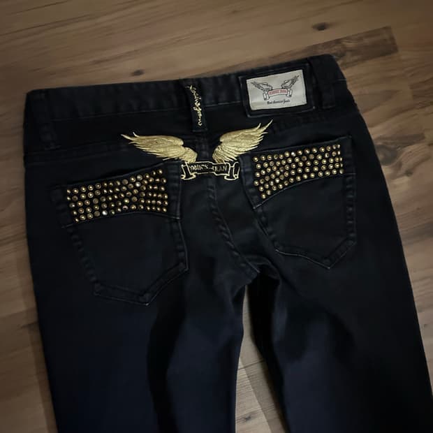 Robins Jeans Women Wing Studded Skinny