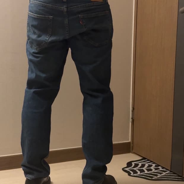 리바이스502 데님 34/ 30 (실착 사진 포함)