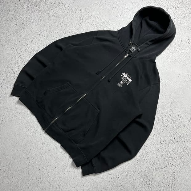 Stussy World Tour Zip Hoodie