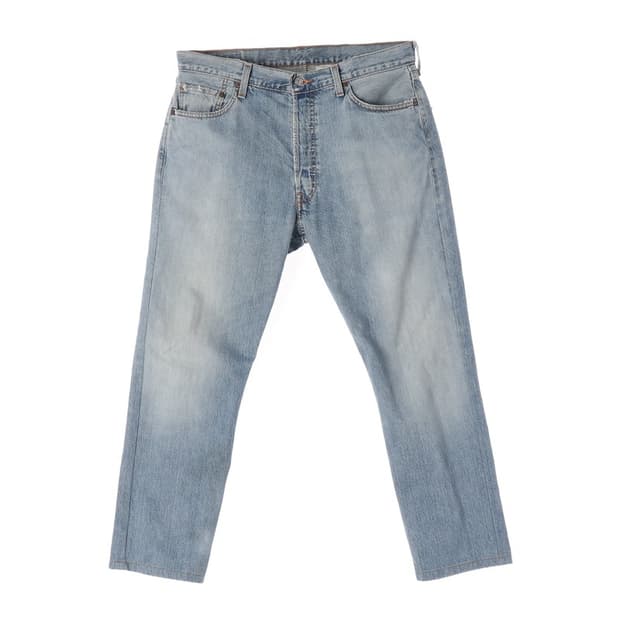 LEVI'S 501 아이스 블루 워싱 데님 30