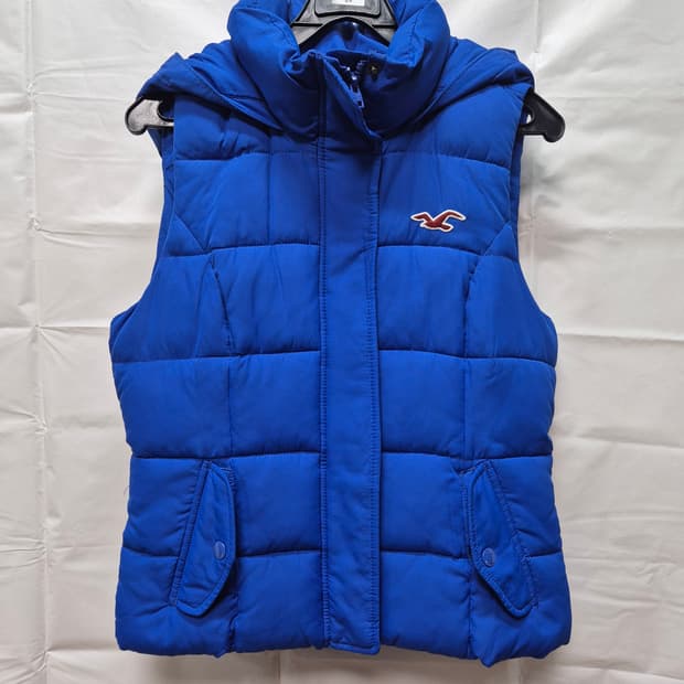 홀리스터 패딩조끼