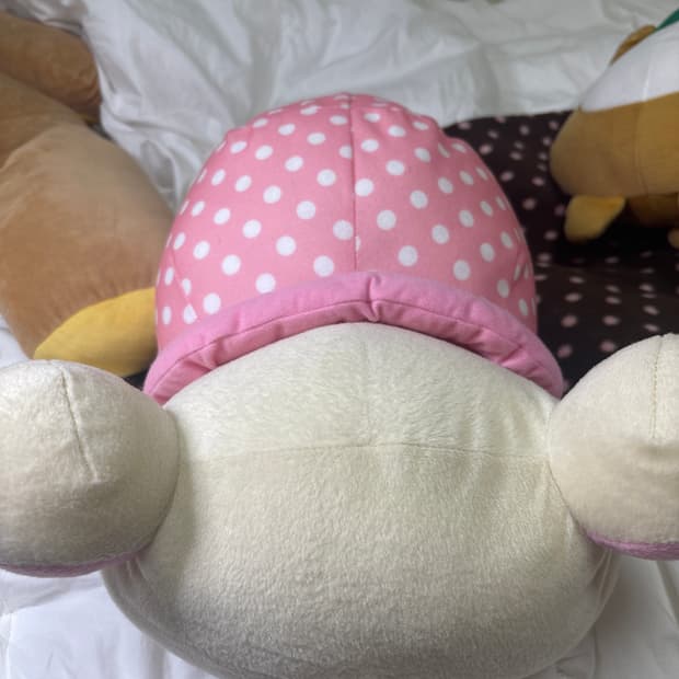 (약하자) 코타츠 땡땡이 리락쿠마 인형