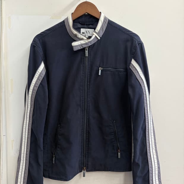 N309. 아르마니 익스체인지 알마니 바이커 자켓