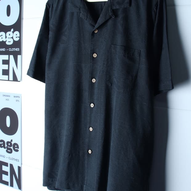 (M-L) 바틱베이 반팔 카라 티셔츠 USA 90S년대-H36188