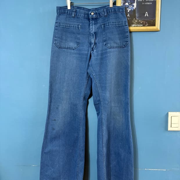 70‘s US Navy Sailor Denim Pants 