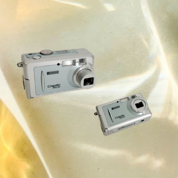 자글자글!) 리코 카프리오 rr230 Caplio 빈티지 디카