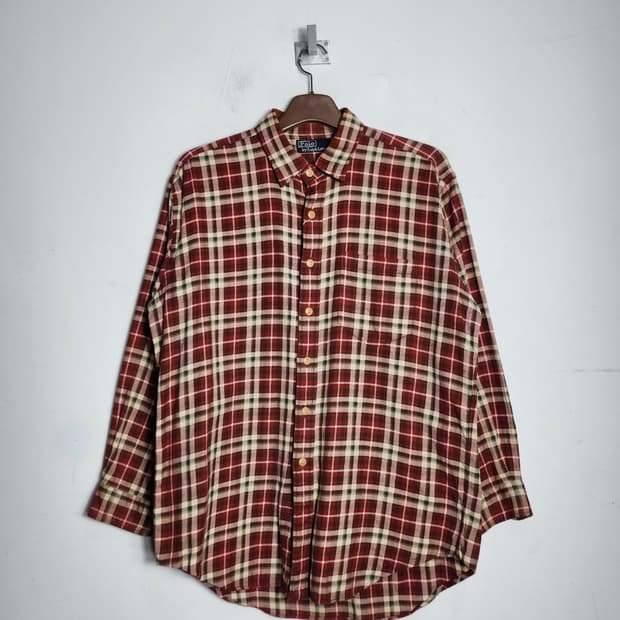 폴로 랄프로렌 체크 셔츠