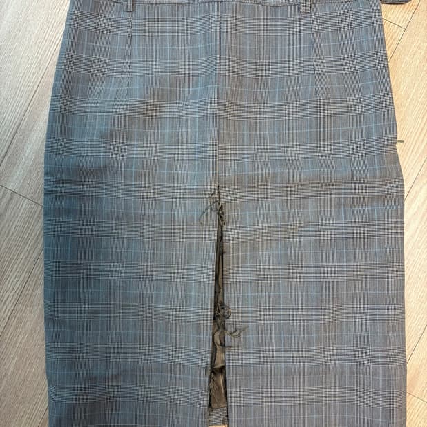 Vetements slit skirt