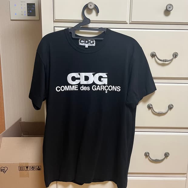[L] 꼼데가르송 CDG 반팔 티셔츠